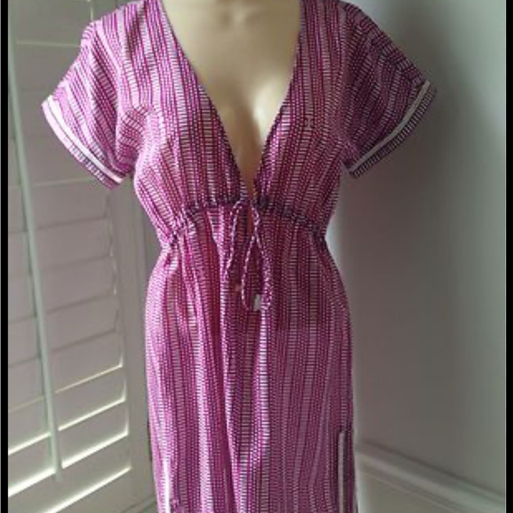 Tory Burch Pink Swim Cover-Up